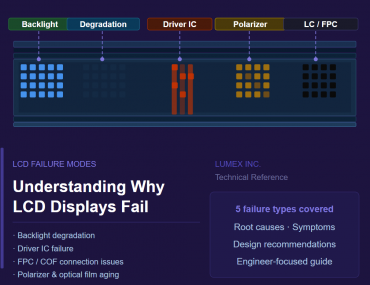 Understanding Why LCD Displays Stop Working: A Guide to Common Failure Modes