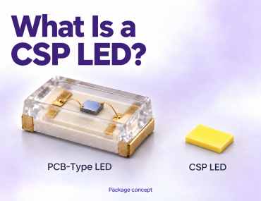 What Is a CSP LED? Package Structure, Benefits, and Manufacturing Requirements
