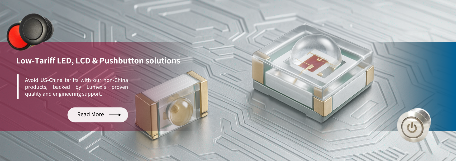 Low-Tariff LED, LCD & Pushbutton Solutions