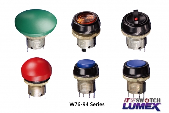 22mm high current metal pushbuttons