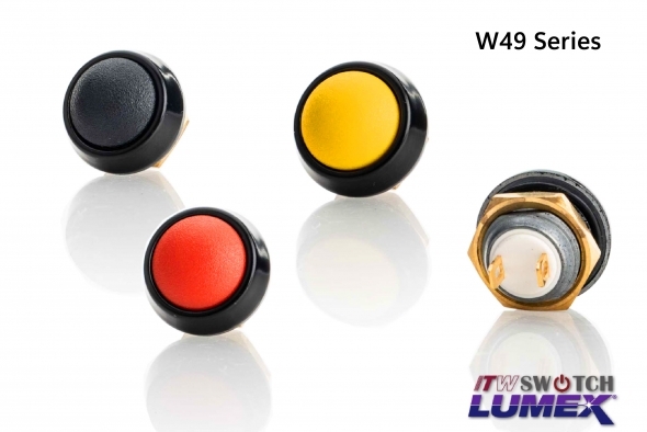 12mm plastic pushbuttons