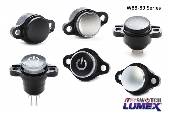 12mm low current metal pushbuttons